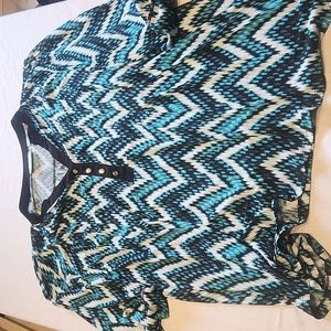 Avenue Womens Blouse